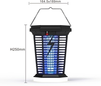 Lingtuo extérieur suspendu lanterne Camping lumière solaire alimenté Camping lumière moustique tuer lampes