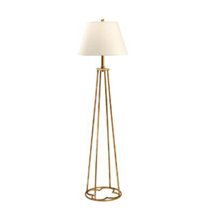 Lámpara de Pie Moderna de Hierro Negro y Dorado para Hotel, Lámpara de Pie Decorativa - Product Image 2