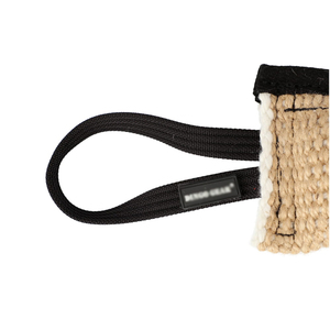 Giocattolo da Tiro Ecologico in Juta Ultra Resistente con Due Maniglie per Cani - Addestramento al Presa e Stimolazione del Morso per Cani Grandi e Potenti - Product Image 3
