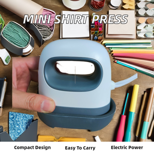 Mini presse à chaud manuelle automatique pour T-shirts fers 220V/110V imprimante à plat électrique pour T-Shirts casquettes combinaison - Product Image 2