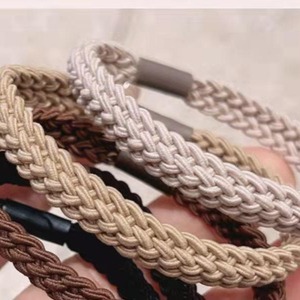 Coleteros de colores variados, tela de punto de alta elasticidad, tocado para uso diario - Product Image 2