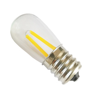 Lâmpada do filamento <span class=keywords><strong>1.5w</strong></span> 12v 24v e17, lâmpada <span class=keywords><strong>led</strong></span> 2200k dourado amarelo da geladeira - Product Image 5