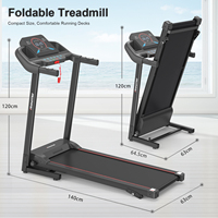 Tapis de marche compact pliable Transtar Fitness U1 Pro, mini tapis de marche pliable pour la maison et le bureau