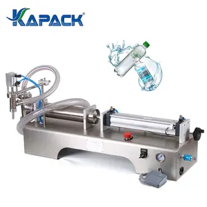 KAPACK Semi Automatic Mineral Water Bottled Liquid Filling Machines