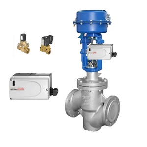 Vanne à bille 2/2 voies servo-assistée en laiton Bürkert 24DVC résistante aux hautes températures, OEM - Product Image 2