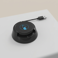 Lecteur-graveur de cartes intelligentes sans contact haute vitesse avec USB pour la vérification des cartes d'identité gouvernementales et la numérisation des passeports électroniques