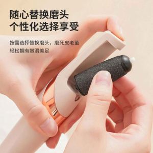 Ponceuse électrique rechargeable sans fil multifonction pour pieds, écologique, en polycarbonate, facile à utiliser, élimine la peau sèche et rugueuse - Product Image 2