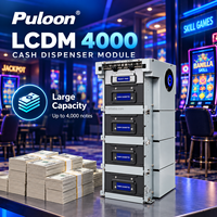 Terminal de Jeu d'Arcade Libre-Service en Promotion, Distributeur Puloon LCDM4000 avec 4 Cassettes et Capacité de 4000 Billets pour Guichet Automatique