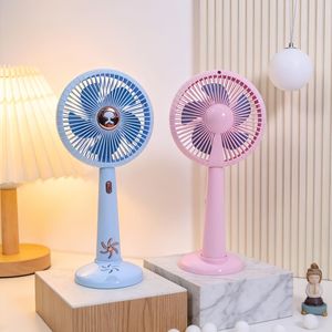Portable Handheld <b>Fan</b> With <b>Stand</b> Rechargeable Usb Powered 5W DC Motor Three Speeds For Outdoor Use And Students - Product Image 3