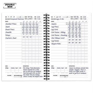 Custom <strong>Fitness</strong> Journal and <strong>Planner</strong> for Workouts - Product Image 4