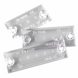 Couvercle de boîtier de borne CHKL TB 600V 15A en ABS transparent pour équipement industriel - Product Image 1