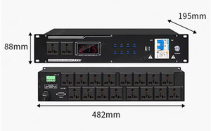 Audio profesional USB SC Protection 232 Control Cascade Connection Secuencia de potencia para amplificador Controlador de secuencia de potencia - Product Image 3