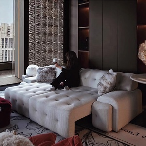 Canapé-<span class=keywords><strong>lit</strong></span> minimaliste <span class=keywords><strong>italien</strong></span> YOUTAI, électrique, rétractable, tissu d'ameublement, fil teint, tissé - Product Image 5