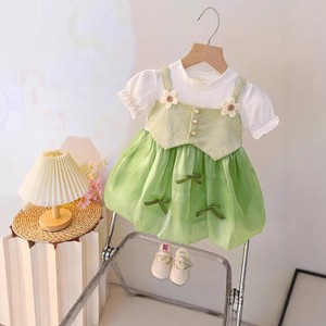 Vestiti per Bambine Primavera Autunno Estate, Nuovo Elegante Abito Principessa in <span class=keywords><strong>Tulle</strong></span> <span class=keywords><strong>con</strong></span> Maniche a Sbuffo per 1-3 Anni - Product Image 3