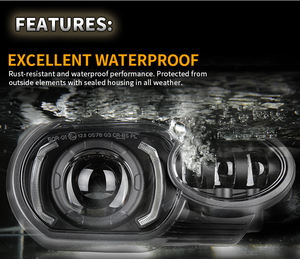 Phare LED Morsun MS-K1200HA pour BMW <span class=keywords><strong>2005</strong></span>-2009 <span class=keywords><strong>K1200R</strong></span> 2010-2013 K1300R E24 Certification Accessoires - Product Image 4