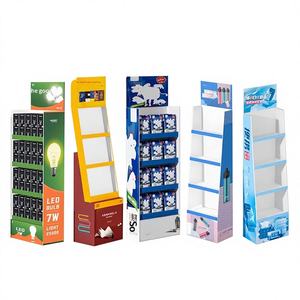 专业店瓦楞纸零食和饮料促销展示架超市美国制造型号 YS-166 - Product Image 2