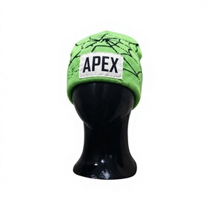 Gorro de Punto Verde para Hombre, Gorro de Invierno con Puño, Unisex, Estilo Urbano, Gorro Tipo Skull, Logotipo Personalizado, Accesorio de Moda al por Mayor - Product Image 1