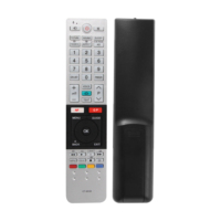 Control Remoto Universal ES-RM284-1 para Televisores Toshiba, Control Remoto de Repuesto para CT-8536 ERF3G98T LED 3D HDTV 4K UHD Smart TV
