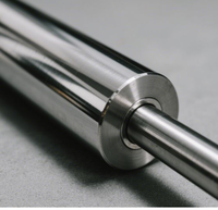 Rouleau chromé de précision à finition miroir