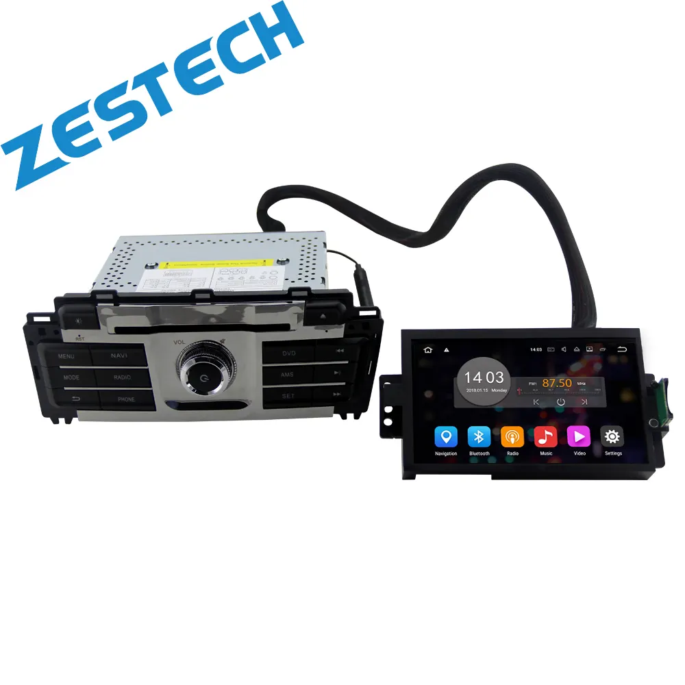 ZESTECH Factory Android10タッチスクリーンDVD、ブリリアンスv5マルチメディアカーステレオGPSおよびカメラカーDVDプレーヤー