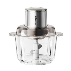 Little Bear Food Processor 600W Stainless Steel Glass Bowl Chopping Grinding <b>Meat</b> <b>Grinder</b> Household Electric - Product Image 5