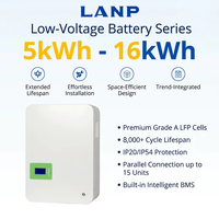 Sistema Híbrido de Paneles Solares Fuera de la Red de 5kW - 16kW, Sistema de Almacenamiento de Energía Solar de 10kW 15kW, Kit Completo con Batería e Inversor