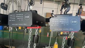 1 टन डबल ब्रेक आईपी 66 इलेक्ट्रिक स्टेज होस्ट 25 मीटर चेन ब्लॉक 22 वी-440v 0.5-2 टन रखरखाव नहीं - Product Image 6