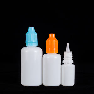 Botellas de Gotas para Ojos de Plástico PE de 10 ml, 20 ml, 30 ml, 50 ml, 100 ml, con Gotero, Tapa a Prueba de Manipulación, Impresión Serigrafiada - Product Image 1