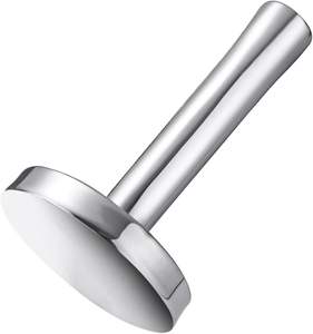 Prensa para Hamburguesas Redonda de Acero Inoxidable con Mango Largo, Prensa para Parrilla Perfecta para Hamburguesas Planas - Product Image 2