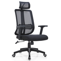 Chaise de bureau ergonomique en maille OEM avec soutien lombaire - Chaise de bureau réglable pour longues sessions assises