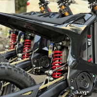 Arctic Leopard Xe Pro S Vélo de montagne électrique 72V 55Ah 20KW Cloud Leopard E-Bike DirtBike EXE Pro Moto 125 km/h + Vitesse
