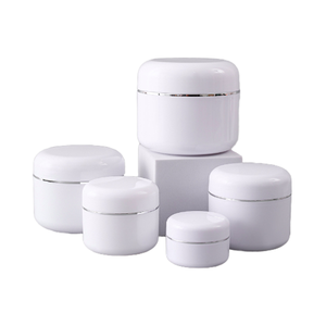 Hot bán PP đôi bức tường 5g 10g 20g 30g 50g 100g 200g Trắng rỗng Kem container - Product Image 2