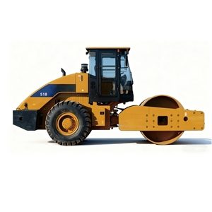 Rodillo Compactador de Un Solo Tambor Sem518 Sem520 Sem522 con Componentes Hidráulicos Vibratorios, Productos Más Vendidos a Precio Económico - Product Image 1
