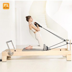 Máquina de reformadores de <span class=keywords><strong>Pilates</strong></span>, equipo de <span class=keywords><strong>cama</strong></span> plegable usado, reformador de <span class=keywords><strong>Pilates</strong></span> plegable de metal para Yoga - Product Image 3