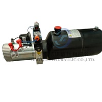Unit daya hidrolik, 12v Dc 24v Dc Unit daya hidrolik pompa hidrolik peran ganda Unit daya hidrolik