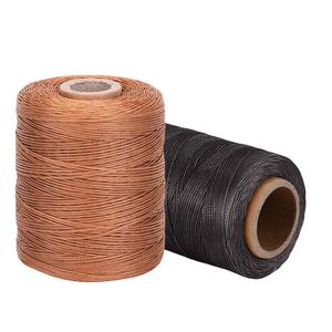 Hilo trenzado ecológico de 100% poliéster de alta tenacidad, hilo plano de 1,0mm para costura de cuero - Product Image 5