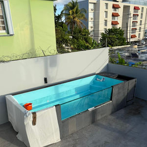 Piscine de toit de type conteneur pour petits jardins et terrasses, gain de place, élégante et pratique - Product Image 4