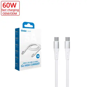 Onice 60W Type C To Type C Fast Charging Data Cable 30W C To L 15 Mobile Phone PD Charge Cable