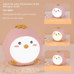 Luce notturna con tocco del cuore della ragazza carina <span class=keywords><strong>lampada</strong></span> a LED creativa regalo di compleanno camera da letto <span class=keywords><strong>lampada</strong></span> da comodino regalo per studenti - Product Image 2