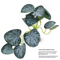 Plantes artificielles non toxiques pour la décoration de terrariums de reptiles, d'écureuils, de serpents et de tortues, pour l'aménagement paysager de déserts et de forêts tropicales