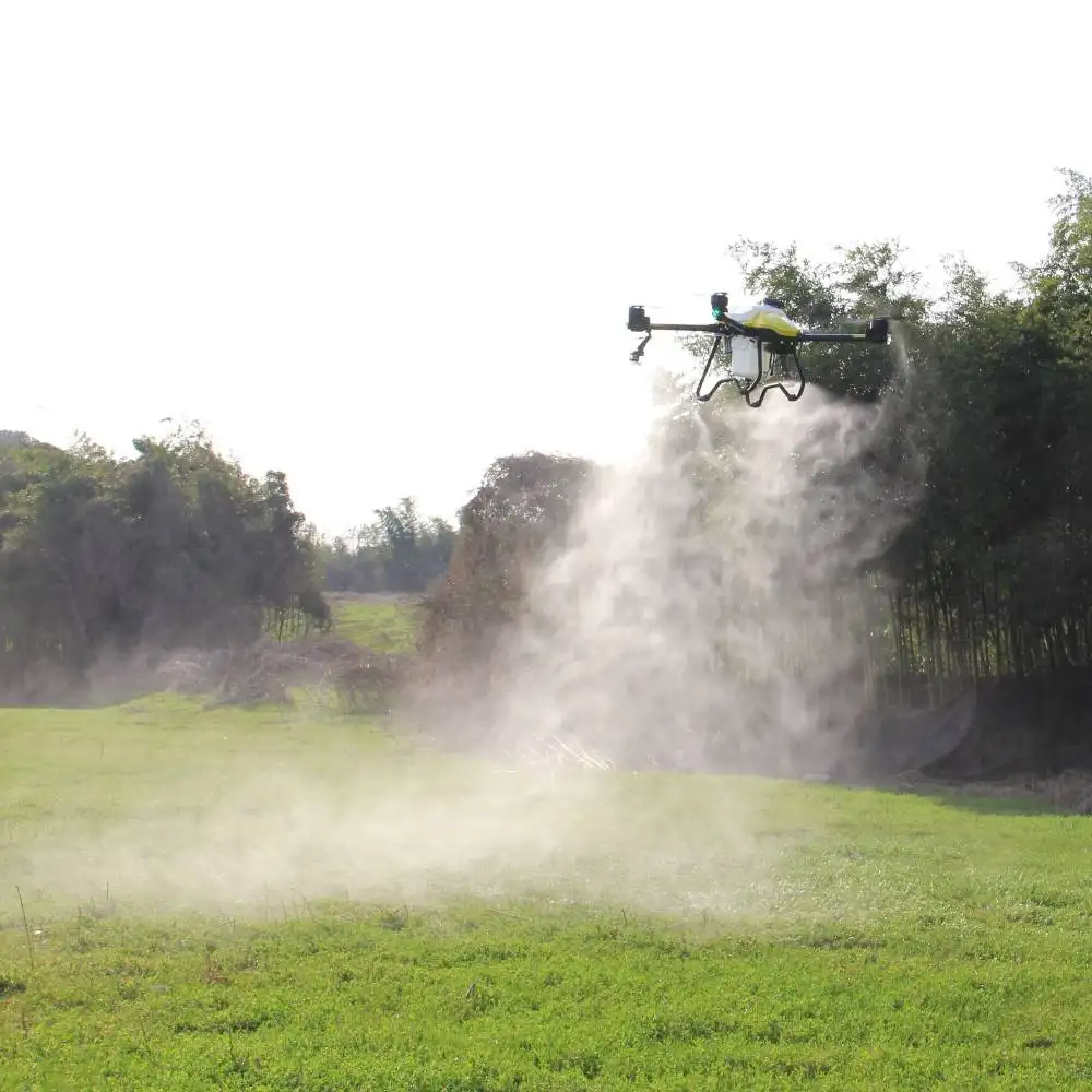 ใหม่บิ๊กโดรนการเกษตรอัตโนมัติ UAV เครื่องพ่นไฟฟ้าโดรนสําหรับข้าวสาลีผลไม้พับแขนราคาโรงงาน