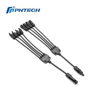 מחבר סולארי מסוג <span class=keywords><strong>Y</strong></span> עם אישור CE, 4 כניסות לכניסה אחת, נחושת מצופה בדיל, עמיד למים ואבק, למערכת סולארית - Product Image 5