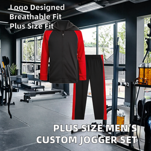 BRANDERS INTERNATIONAL 2022 New Boys Plus Size Clothing Gym Sport Wear Two Piece Sets Custom Logo <b>Jogger</b> Lightweight Breathable - Product Image 3