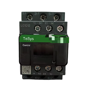 Contacteur magnétique AC PLC en ligne LC1D12F7 12A 110VAC 3P, neuf, original, en stock, dédié à l'automatisation industrielle PAC - Product Image 1