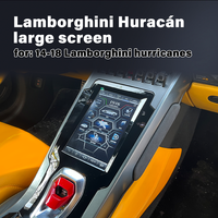 Lecteur DVD de voiture 8.4 pouces 8 cœurs Système de positionnement global multimédia Navigation pour Lamborghini Huracan 2014-2018