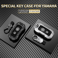Nouvelle housse de clé de voiture en alliage de Zinc pour Yamaha Nmax 2021/2022 NVX NVX155 XMAX XMAX300 QBIX AEROX JAUNS 2018 2019 accessoires de voiture