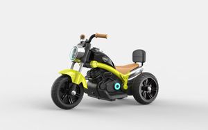 Motocicleta Eléctrica Unisex de 3 Ruedas, Funciona con Batería, Estilo Genial para Niños, Juguete para Niños de 3 a 12 Años, Venta al por Mayor, Ruedas Pequeñas de Plástico - Product Image 5