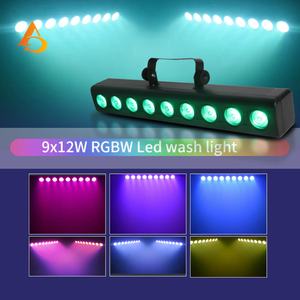 AICPOSE - Lámpara de Pared LED RGBW de 9x12W, DMX512, para Escenarios, DJ, Clubes y Fiestas - Product Image 2