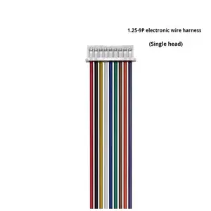 MX1.25mm 铜芯PVC绝缘端子线 单头 <span class=keywords><strong>2</strong></span>/<span class=keywords><strong>3</strong></span>/4/5/6/7/8/9/10/11/12P 彩色连接线 30V 中国 - Product Image 1