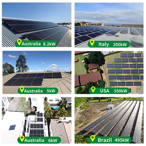 5kva 6kw 8kw 10kw üç fazlı On-Grid hibrid ev invertör 30kw komple güneş enerjisi sistemi lityum pil MPPT 10-Year - Product Image 5